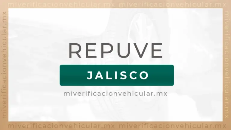 Repuve Jalisco