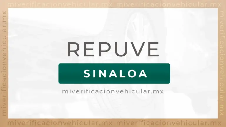 Repuve Sinaloa